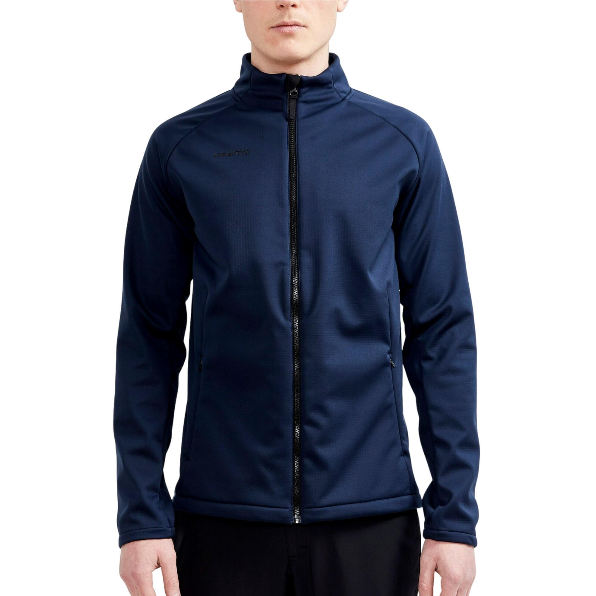 Mens Core Explore Soft Shell Jacket (Blaze) 4/4