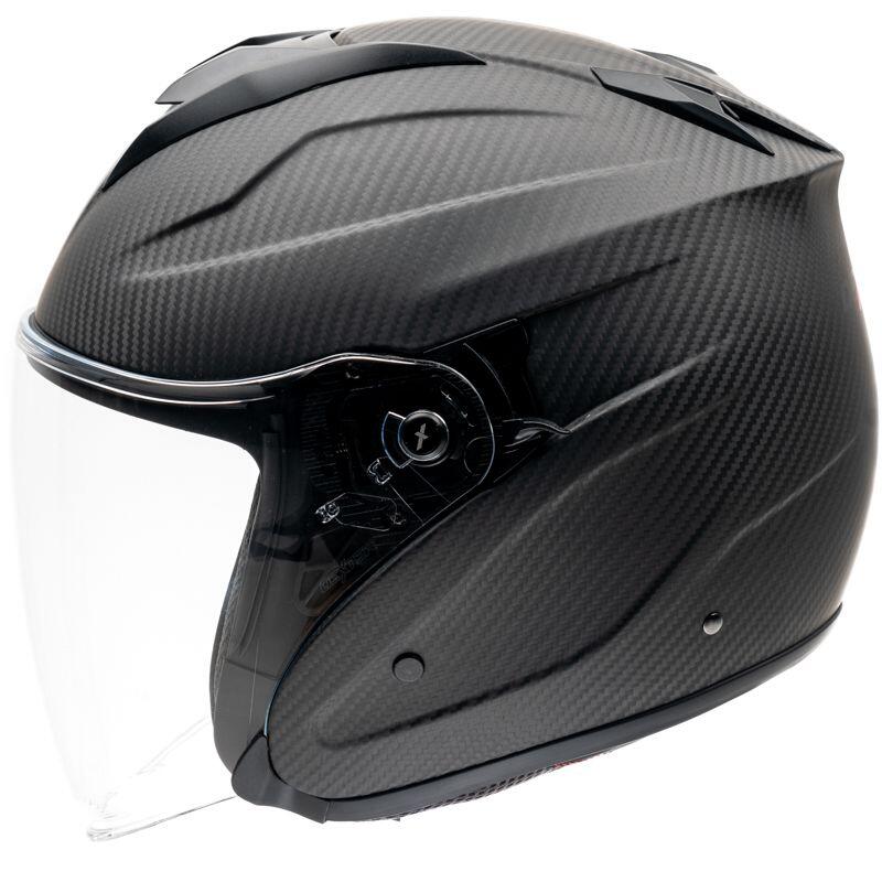 Casque vélo / trottinette / scooter 6T CARBON visière solaire Carbon mat 3/7