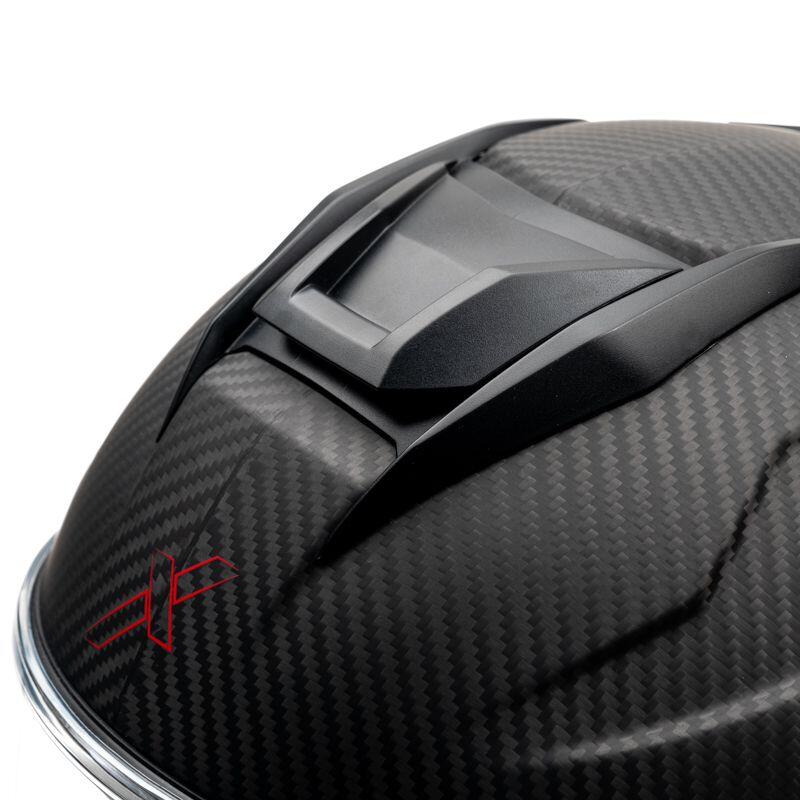 MOTOBLOUZ Casque JET 6T CARBON Carbon mat pour Scooter Vélo Trottinette 4/7