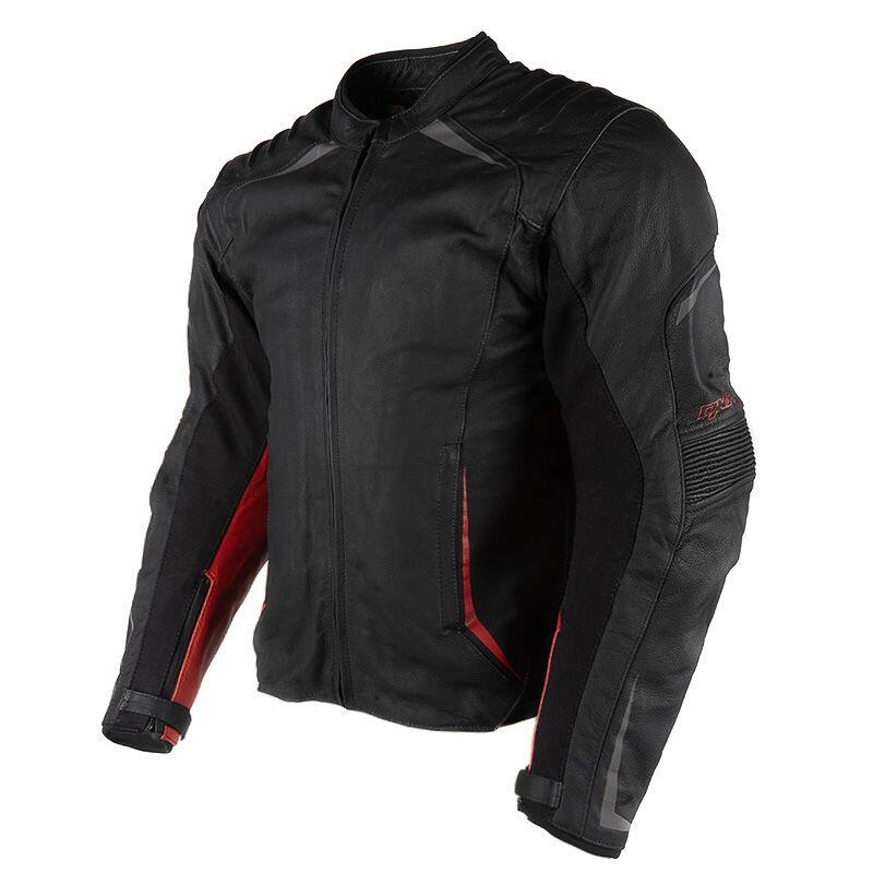 Blouson ALONSO EVO homme Noir/Rouge DXR