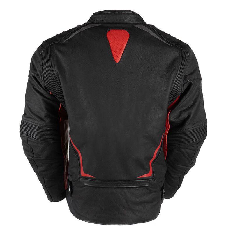 Blouson ALONSO EVO homme Noir/Rouge DXR 3/5