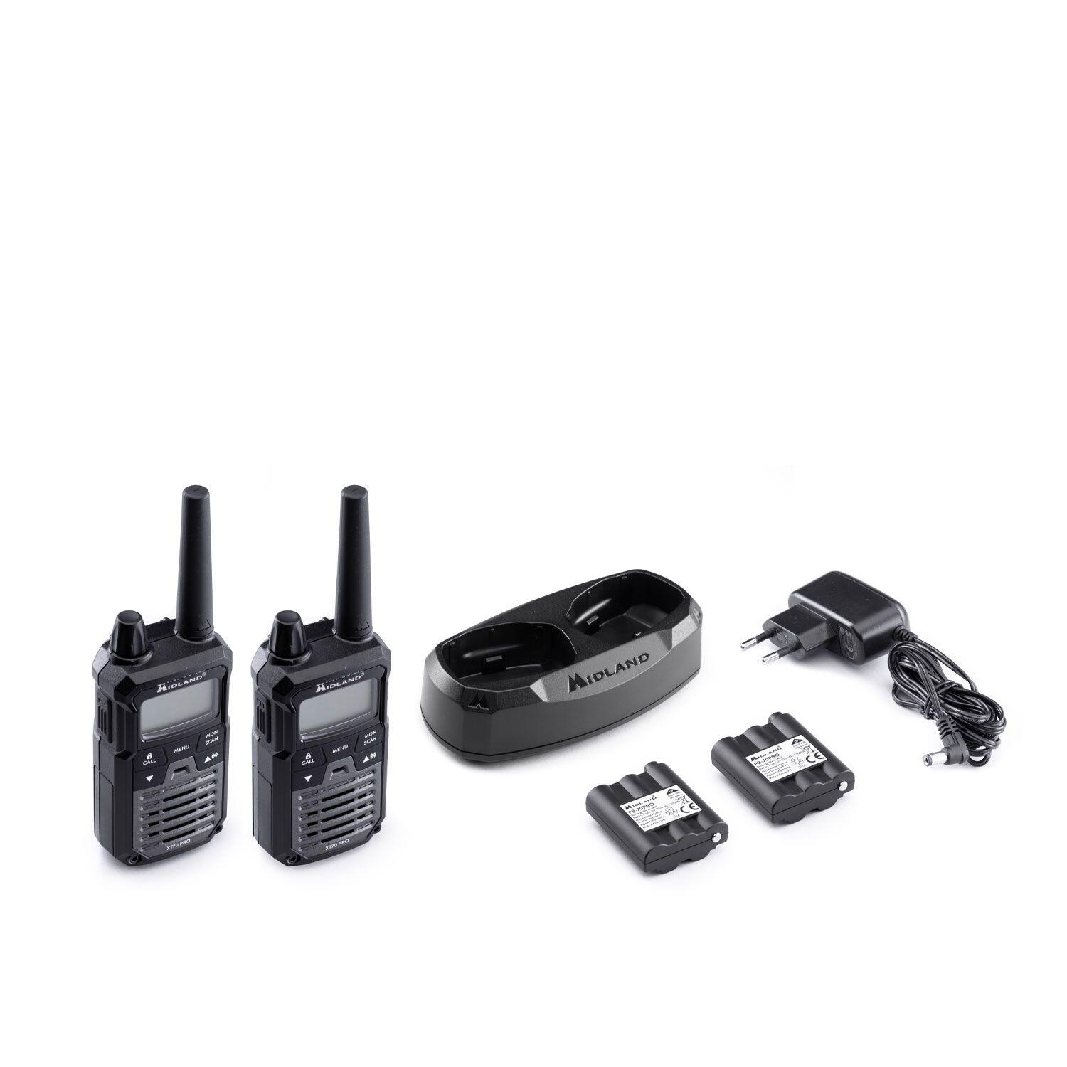 Walkie-talkie MIDLAND XT70 PRO 2 pmr446, 12km en campagne 5/7