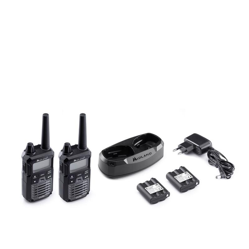 Walkie talkie MIDLAND XT70 PRO  2 pmr446, 12km en campo