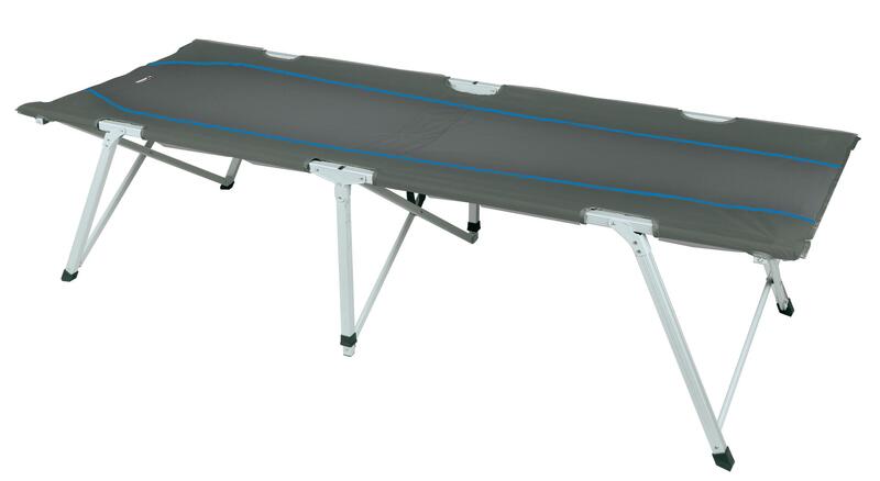 High Peak Toledo XL, cama plegable, hasta 120 kg, extragrande