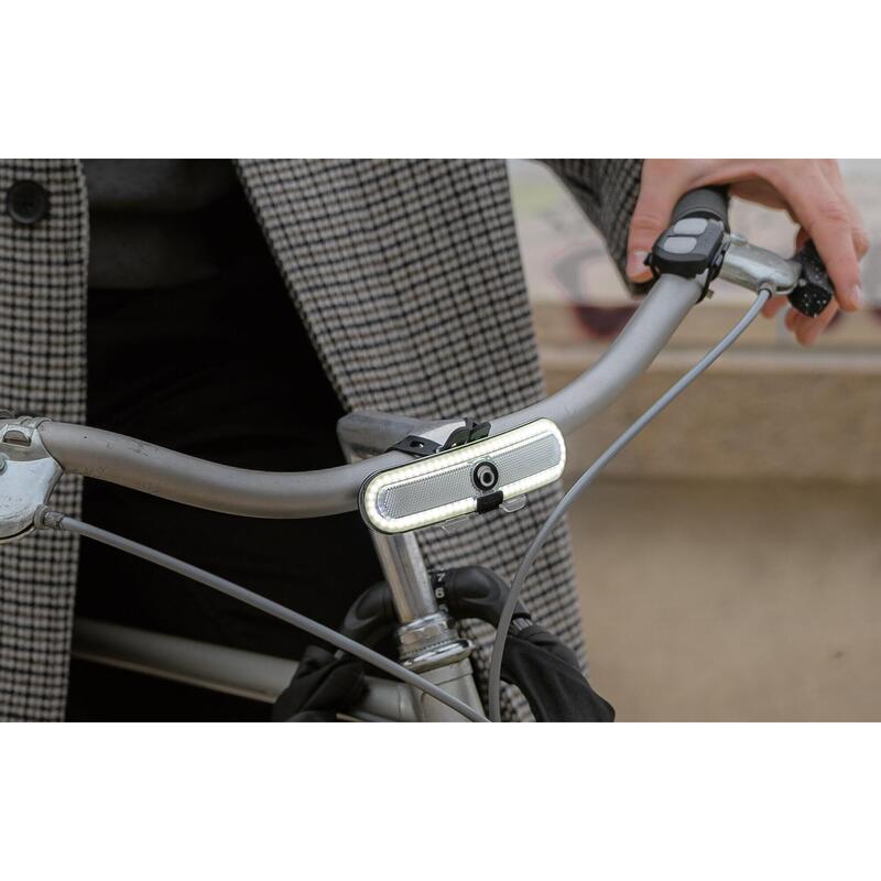 Clip universale per bicicletta in silicone per luci OVERADE LUM e TURN