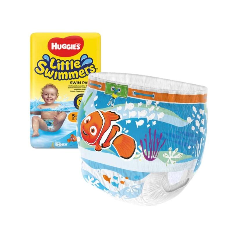 Huggies opakowanie (12-18kg) 5-6 little swimmers large pieluszki do pływania