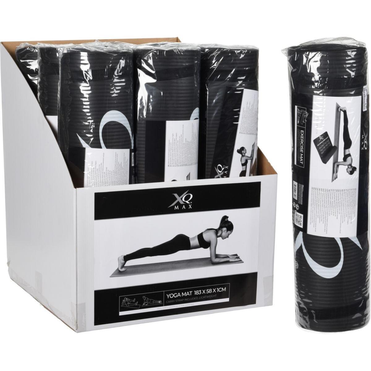 Mata fitness Xqmax NBR 10mm, 183x58cm 2/7