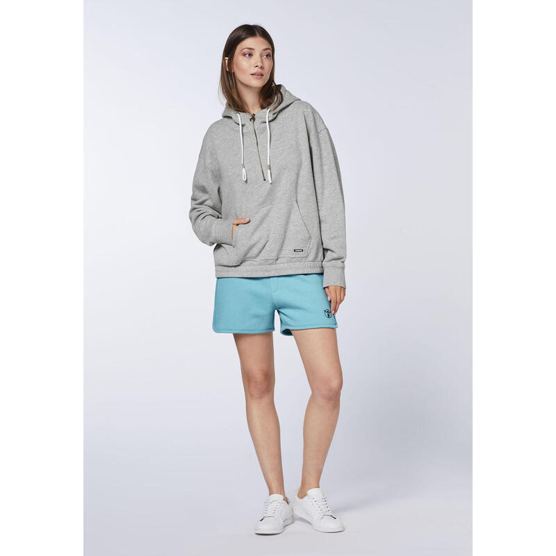 Sweat-Shorts mit breitem Bund