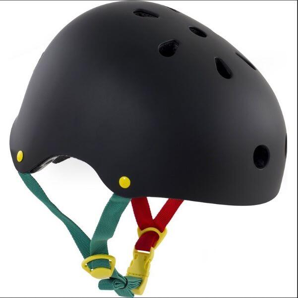 Essentials Rasta Sticker Helmet 3/3