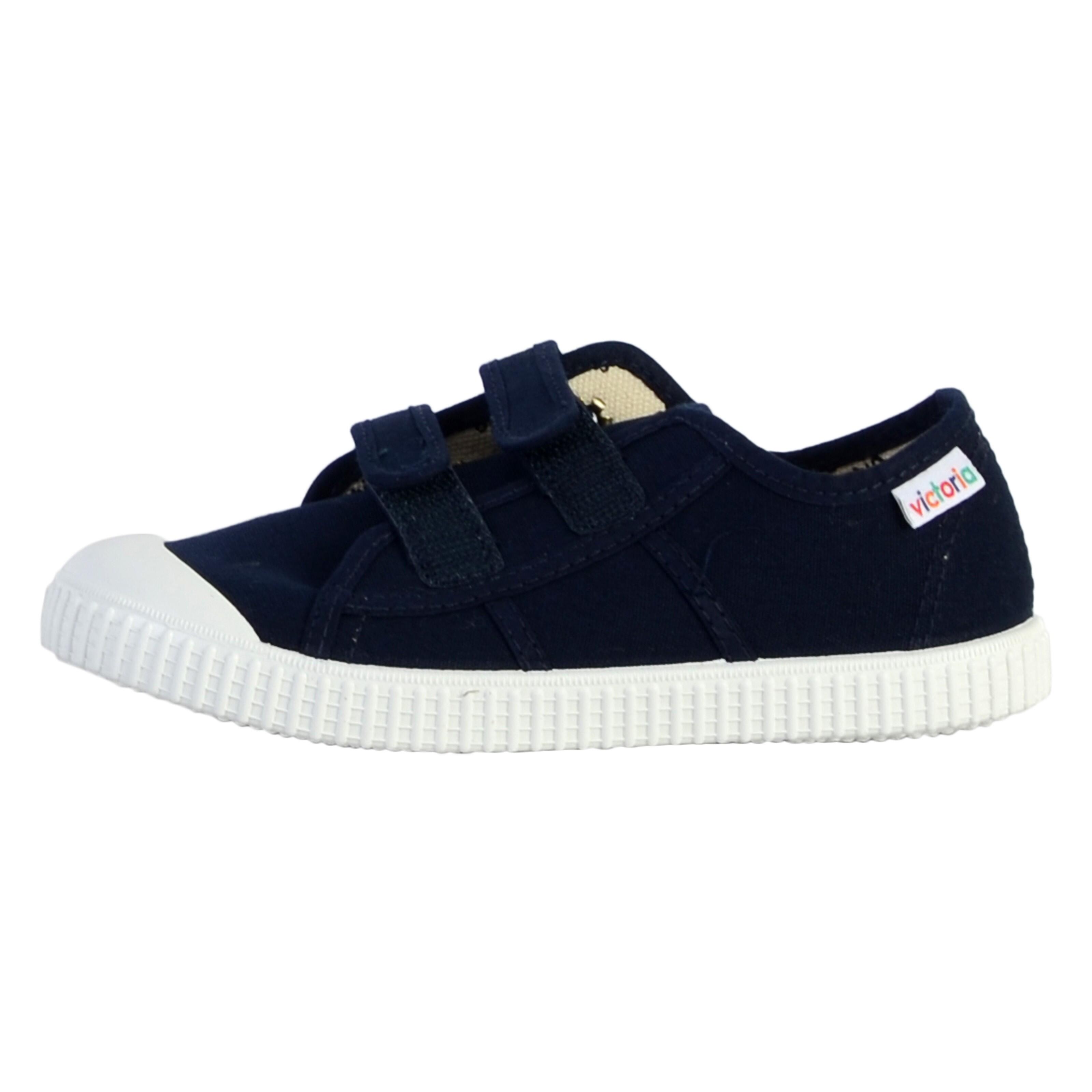 Victoria - Baskets À Scratch Enfant Victoria 1915 Toile - Chaussures De Sport - Bleu - 23 - Decathlon
