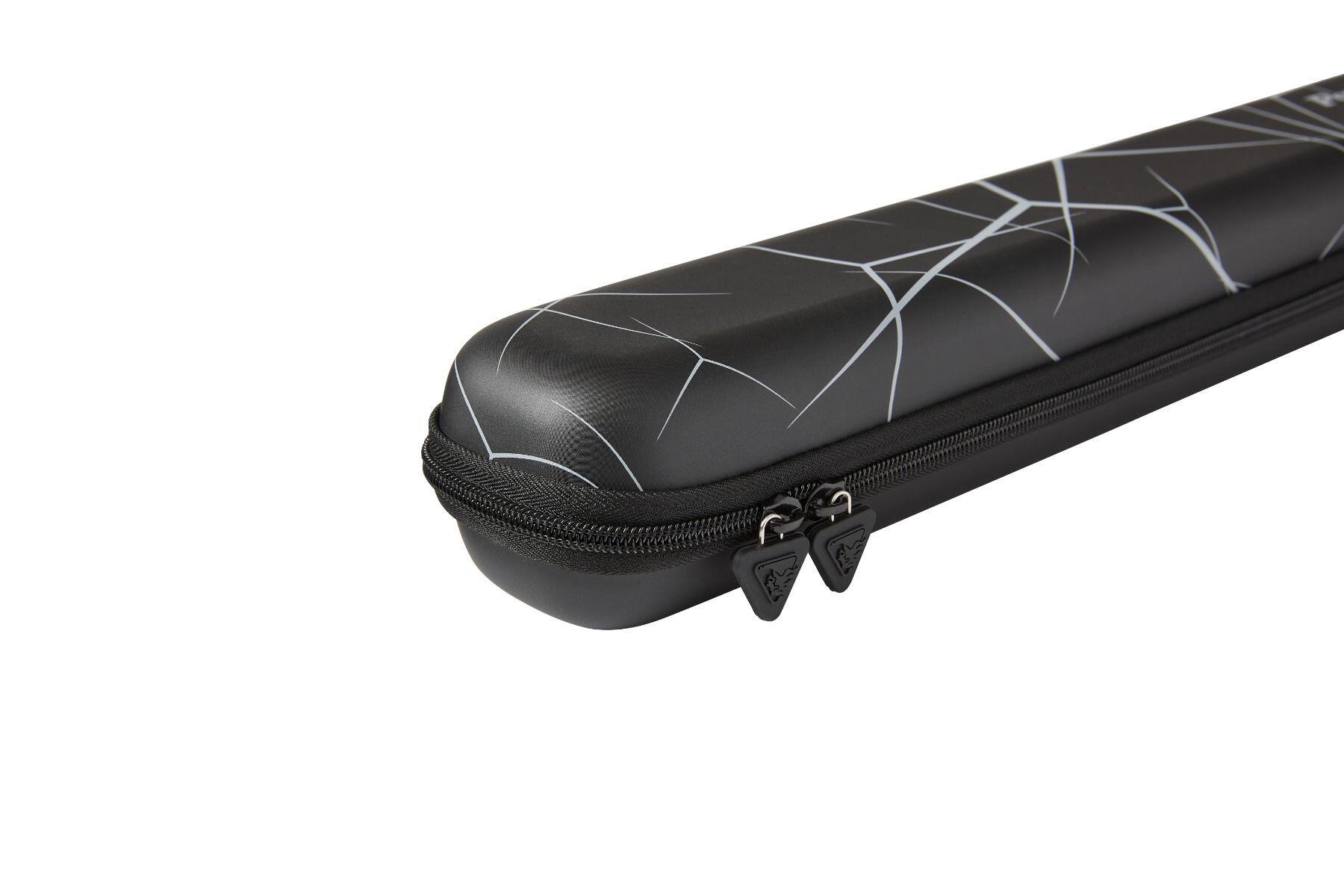 Powerglide Svartur Noir 2 piece Snooker/Pool cue case 3/5