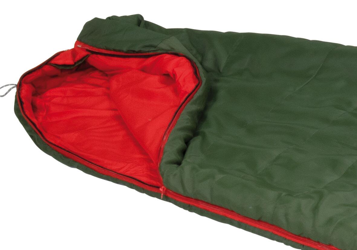 High Peak Pak 1000 ECO, sacco a pelo a mummia, poliestere riciclato, senza PFC 3/8