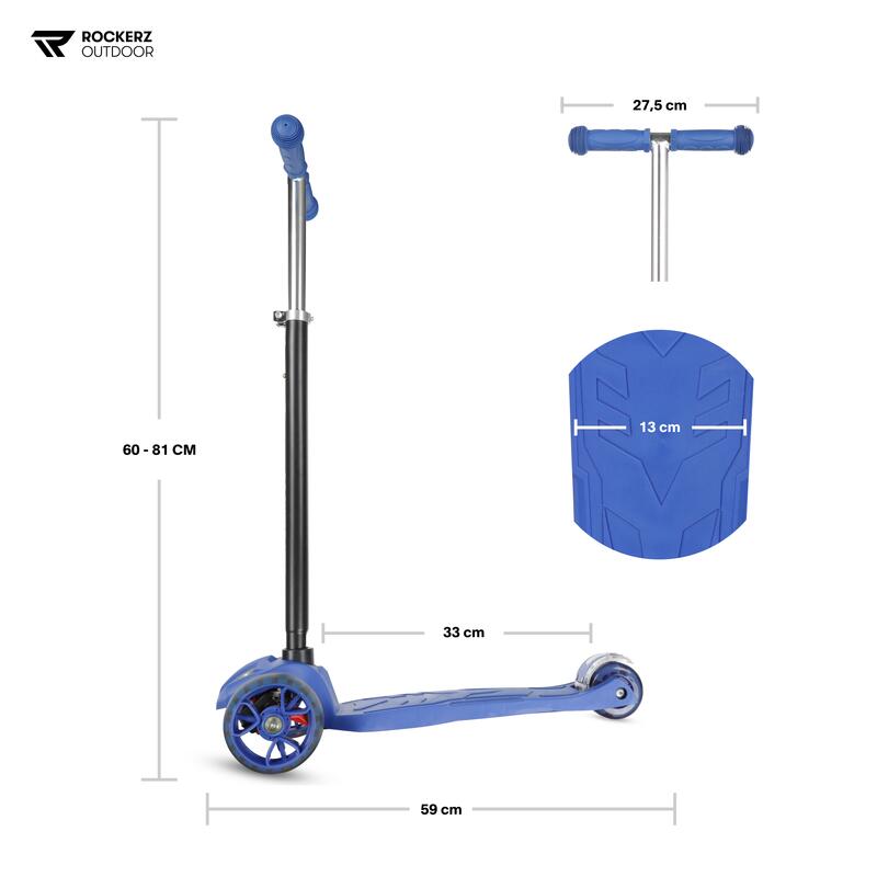 Trotinete Criança com rodas disco - para menino/menina Rockerz Step