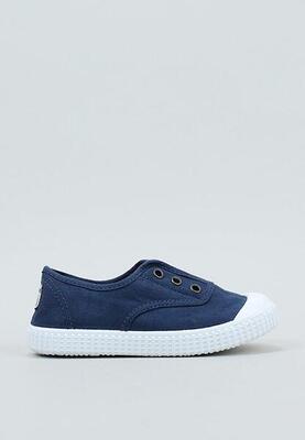 Zapatillas Deportivas Niños VICTORIA INGLESA LONA ELÁSTICO DREC® Azul