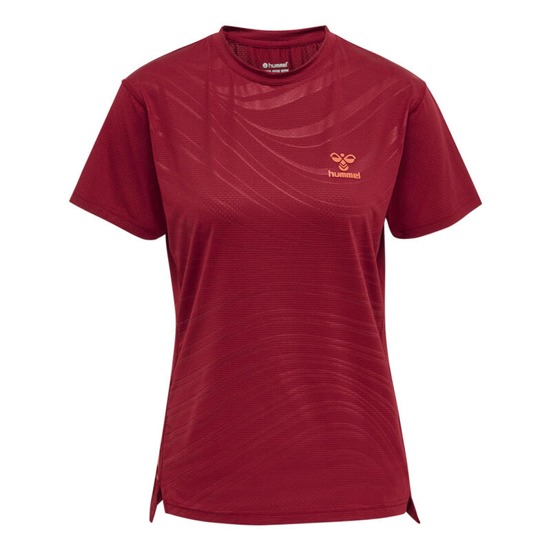 Deslizar Camiseta Hmlongrid Multideporte Mujer HUMMEL