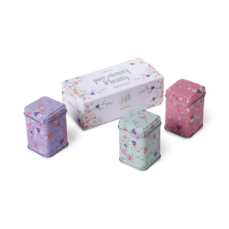 Tea Shop Set Pure, Eternity & Beauty para Momentos de Confort Regalo perfecto