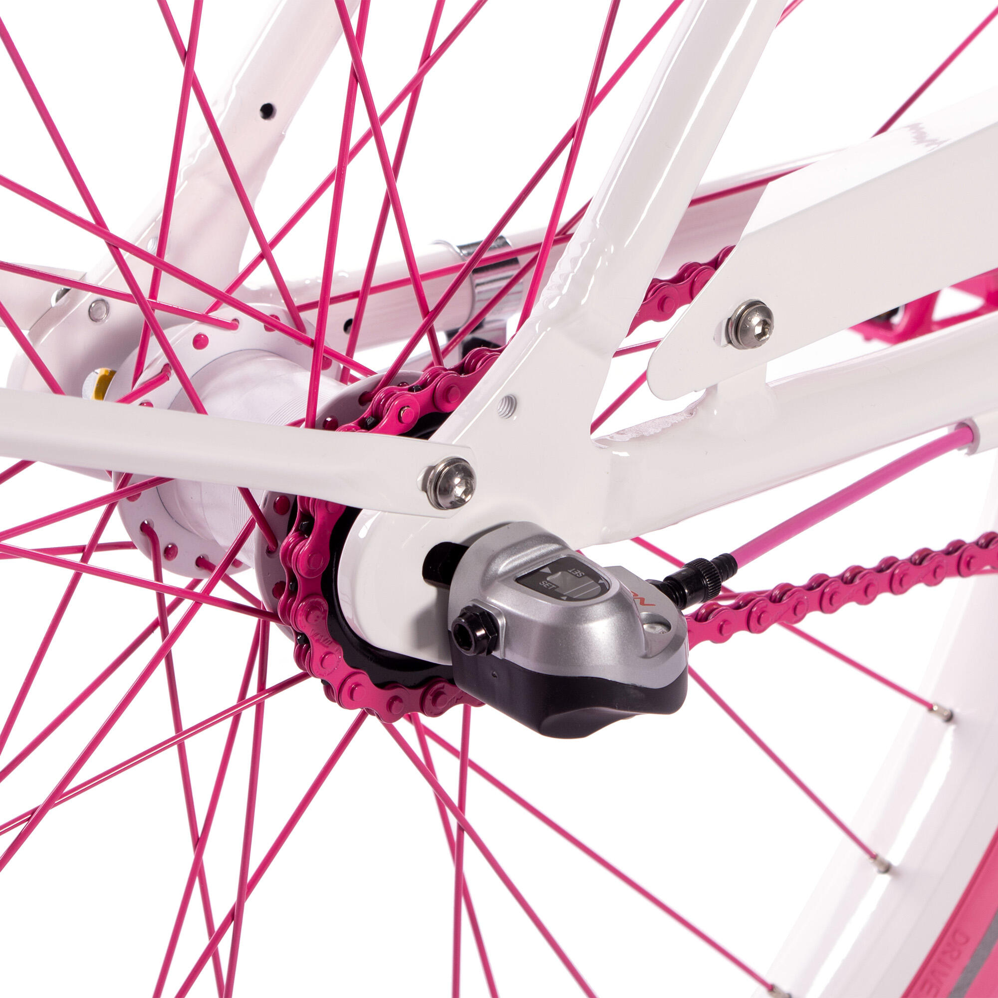 Rower miejski damski Plumbike La Donna Lola 3B z hamulcem v-brake 5/7