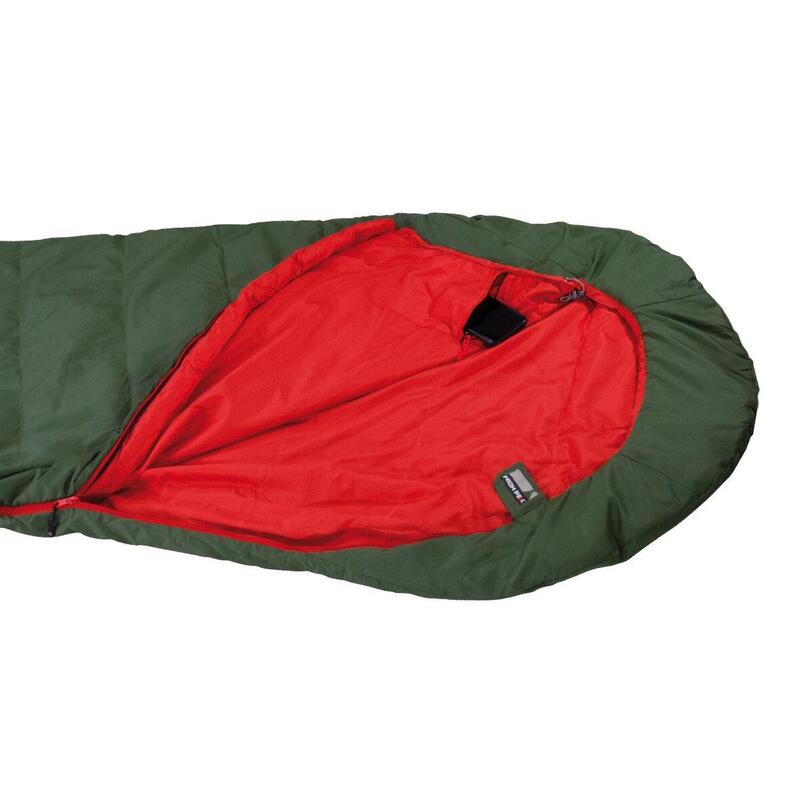High Peak Pak 600 ECO, sac de couchage momie, polyester recyclé, sans PFC