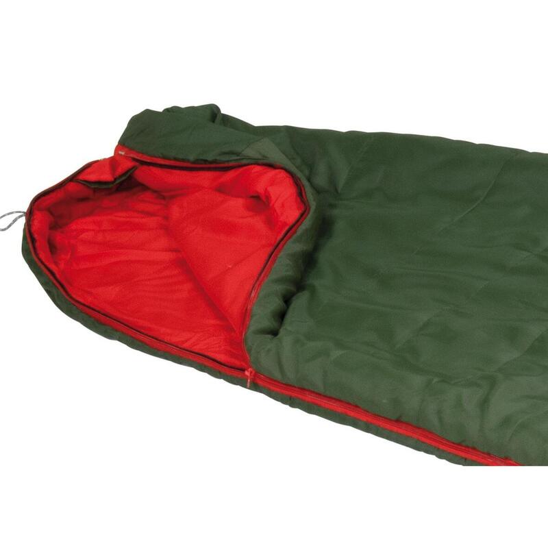 High Peak Pak 600 ECO, sac de couchage momie, polyester recyclé, sans PFC