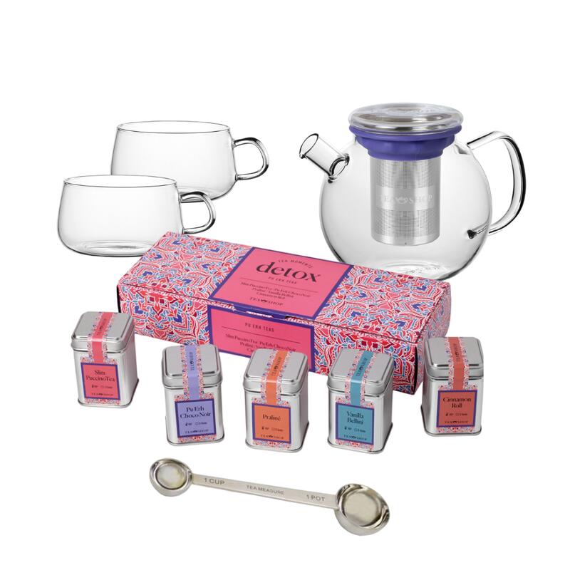 Tea Shop Pack Detox Teapot El pack perfecto para preparar tu té