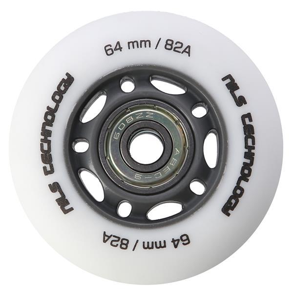 PU-wielen 64x24 82A + ABEC-9 Set Nils Extreme 2/7