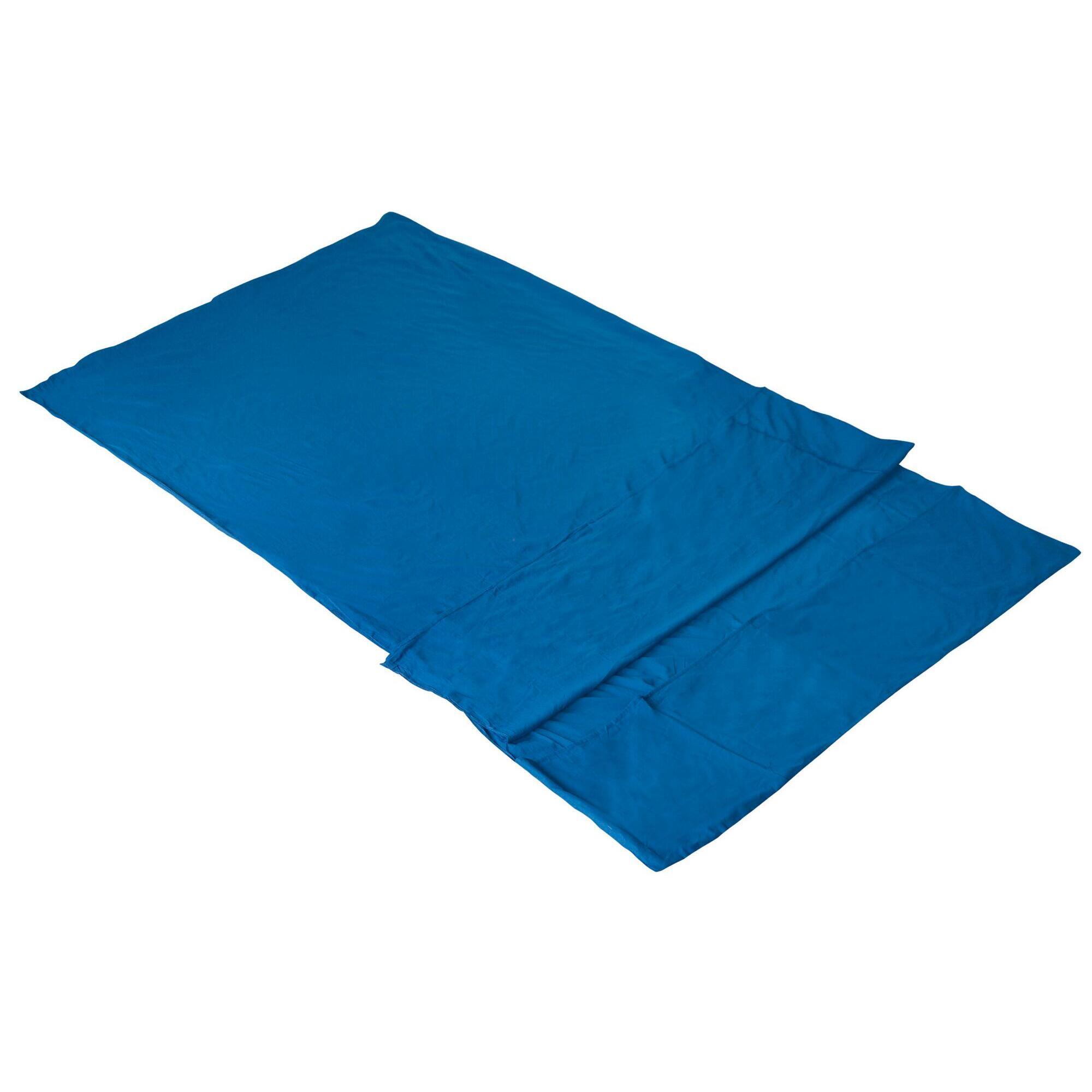 High Peak - High Peak Licata, Entrée Pour Sac De Couchage, Sac De Couchage Double Couverture - Drap De Sac De Couchage - Bleu - 225 Cm - Decathlon