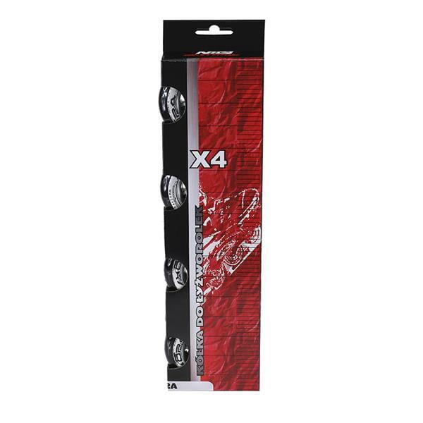 Kolečka NILS EXTREME PU 70x24 (4KS) 2/7