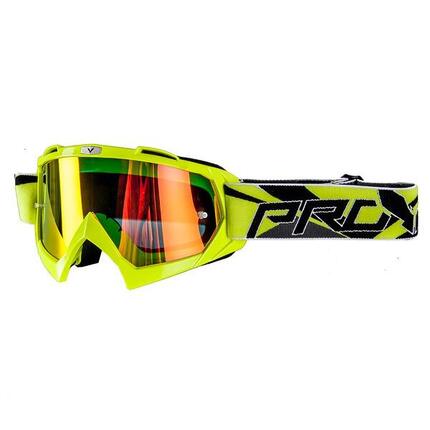 Masque cross VISION BIKKI YELLOW FLUO IRIDIUM adulte Jaune fluo Prov