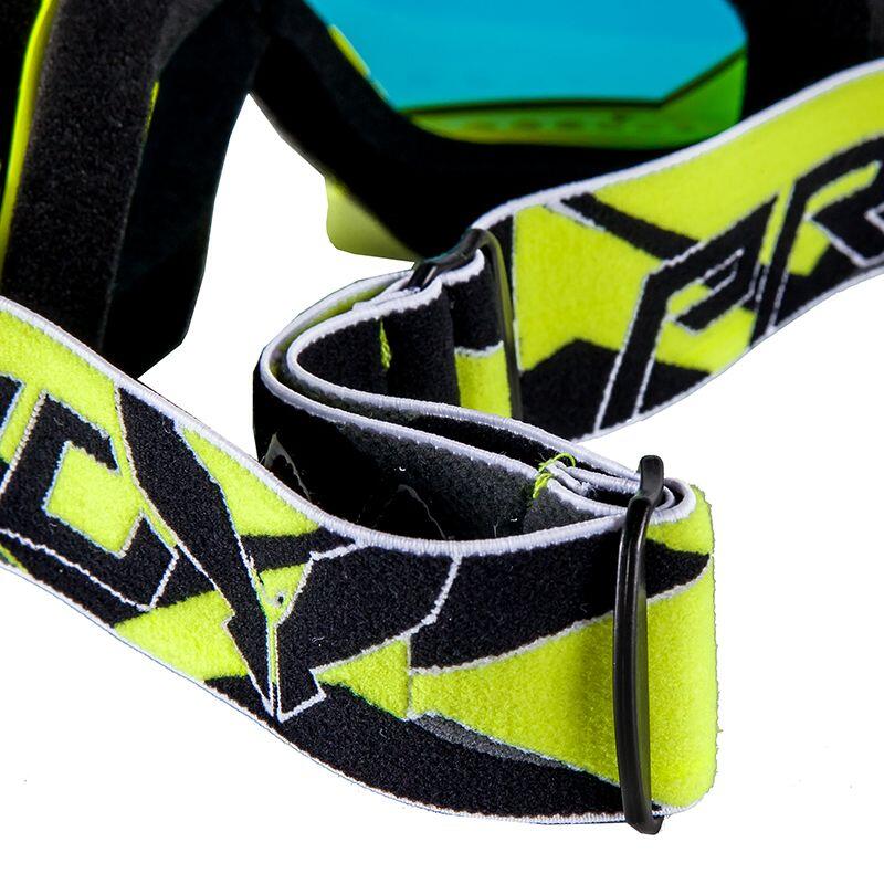Masque cross VISION BIKKI YELLOW FLUO IRIDIUM adulte Jaune fluo Prov 4/5