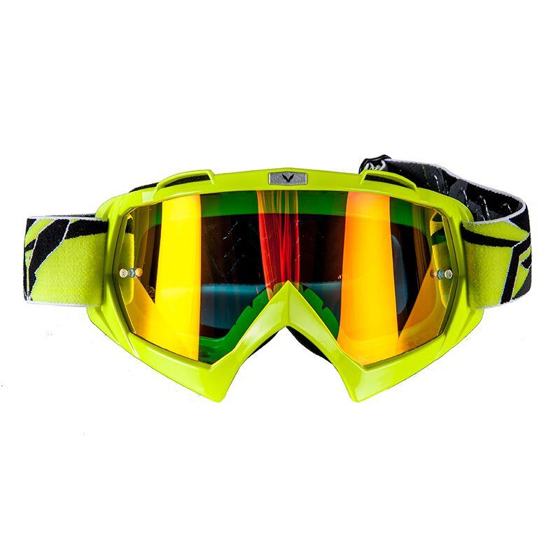 Masque cross VISION BIKKI YELLOW FLUO IRIDIUM adulte Jaune fluo Prov 5/5