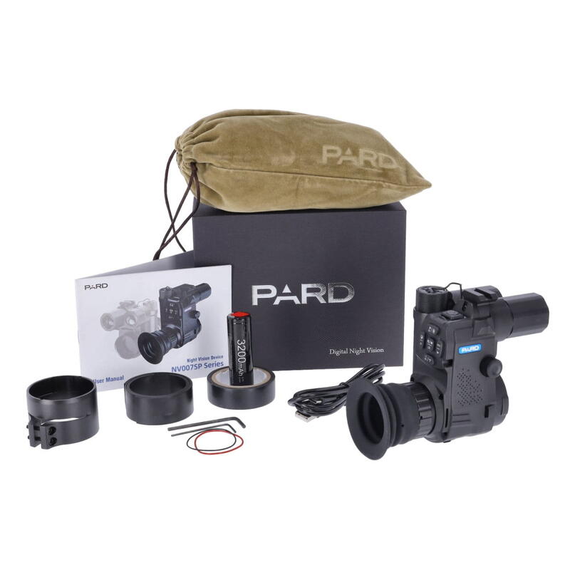 Camera video Pard NV007SP LRF 850 Night vision, clip-on, IR incorporat