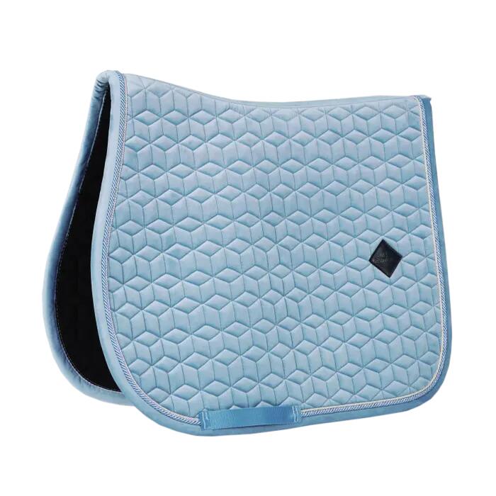 Zadelonderlegger Ruitersport Velvet Jumping Light Blue