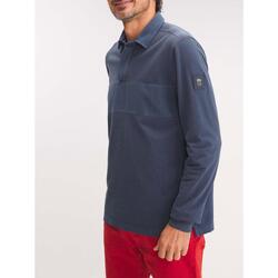 Polo manches longues Homme - LEQUEPOL14032 Bleu Marine