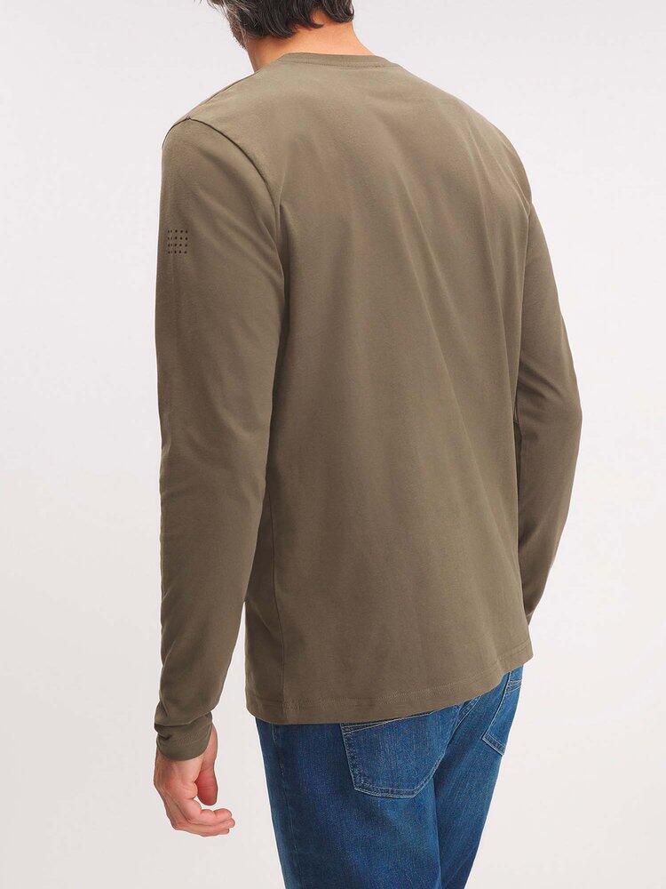 T-shirt manches longues Homme - REHANTEE14275 Marron 5/5