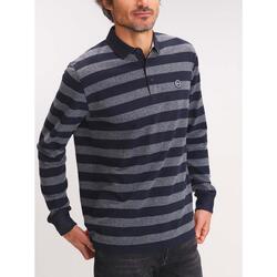 Polo manches longues Homme - PACALPOL14032 Bleu Marine