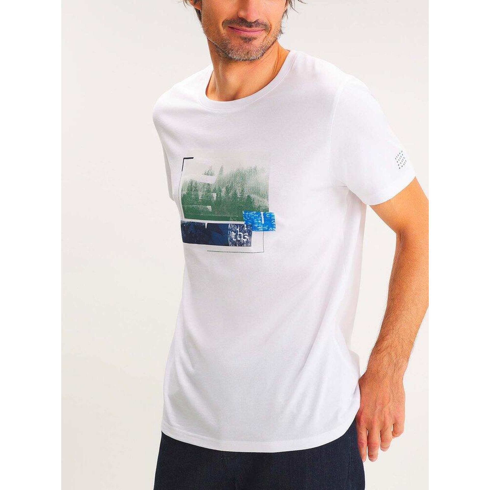 T-shirt manches courtes Homme - CASEYTEE Blanc