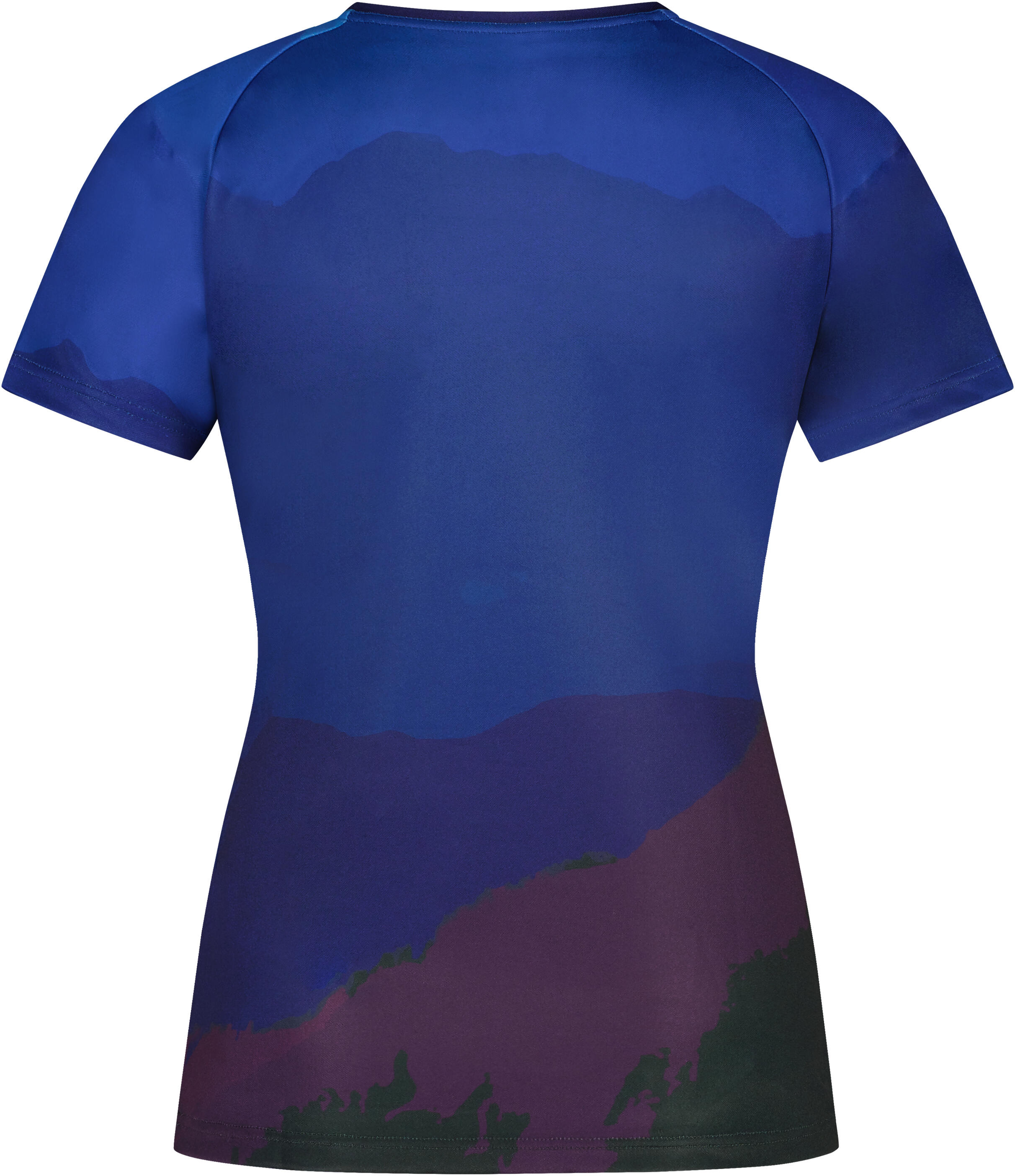 Maillot manches courtes SENTIERO, femme, marine/bleu 2/3
