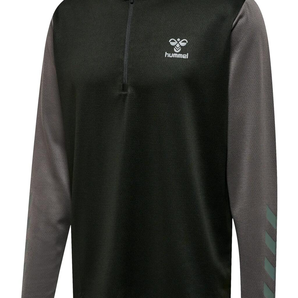 Semi-zippedped tracksuit jacket Hummel On-Grid