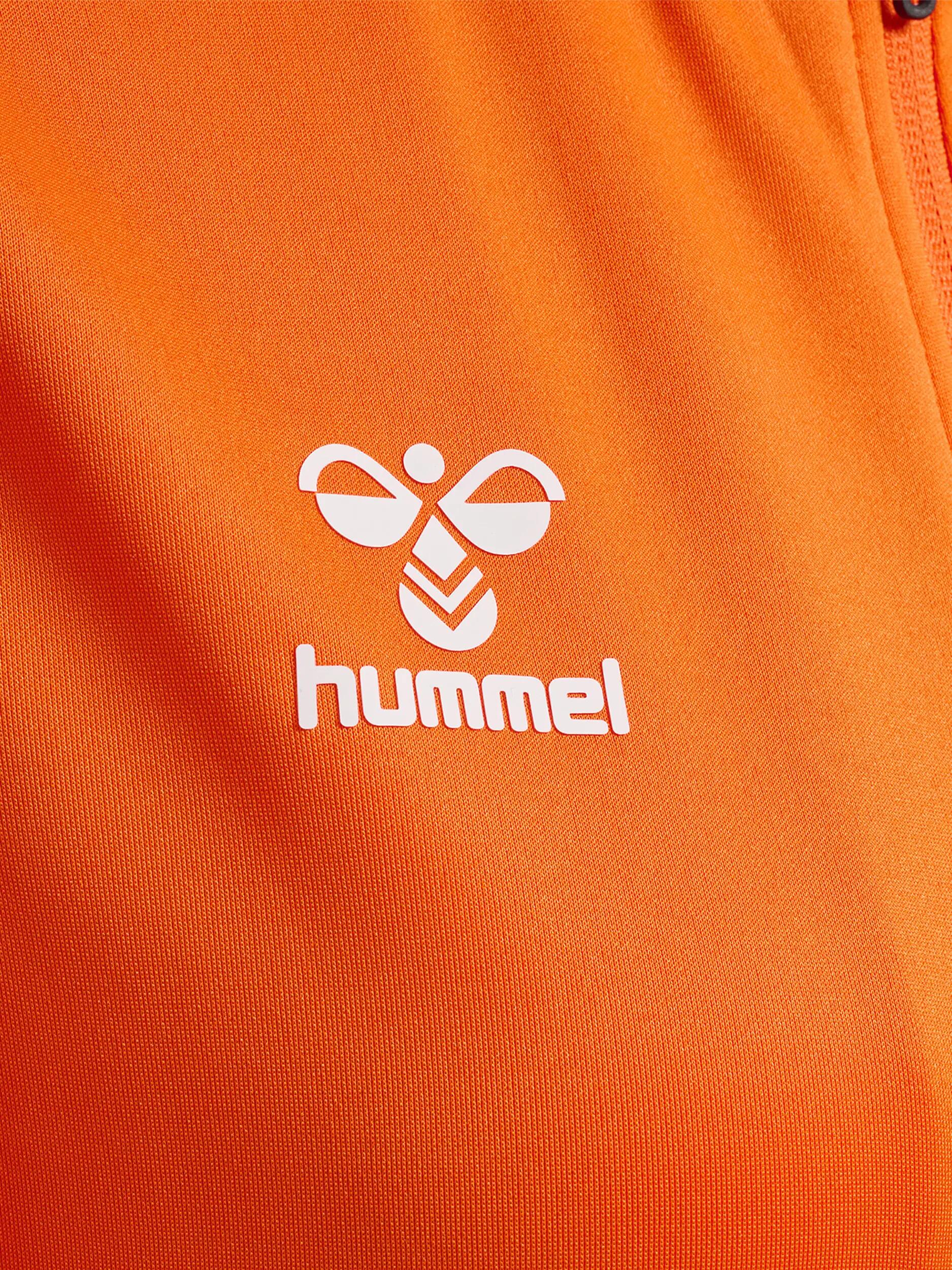 Casaco de fato de treino para desporto feminino com meio fecho de correr Hummel 9/9