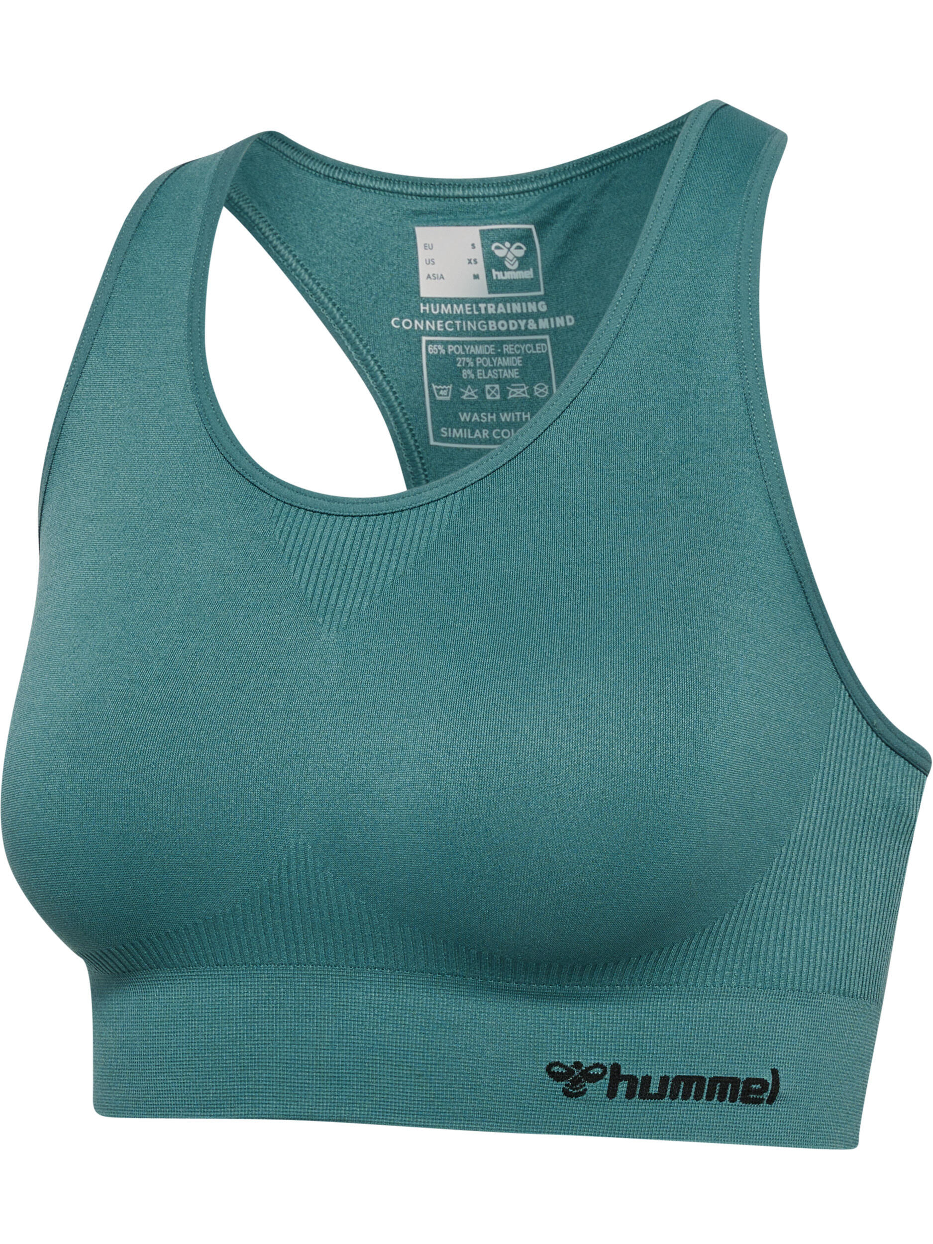 Camiseta Hmltif Yoga Mujer Elástico De Secado Rápido Sin Costuras Hummel 2/7