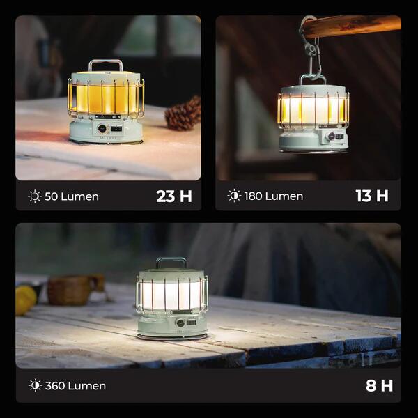 Lanterna Ricaricabile 3-in-1 Flextail MAX LANTERN Effetto Fiamma 2/7