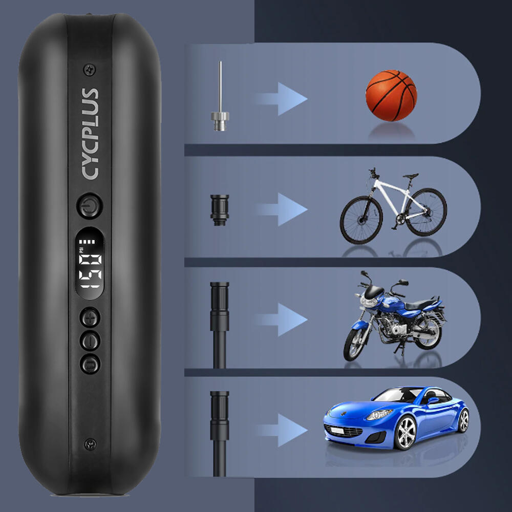 Elektrische pomp met Powerbank - Oplaadbaar - BMX, MTB, Auto 3/8