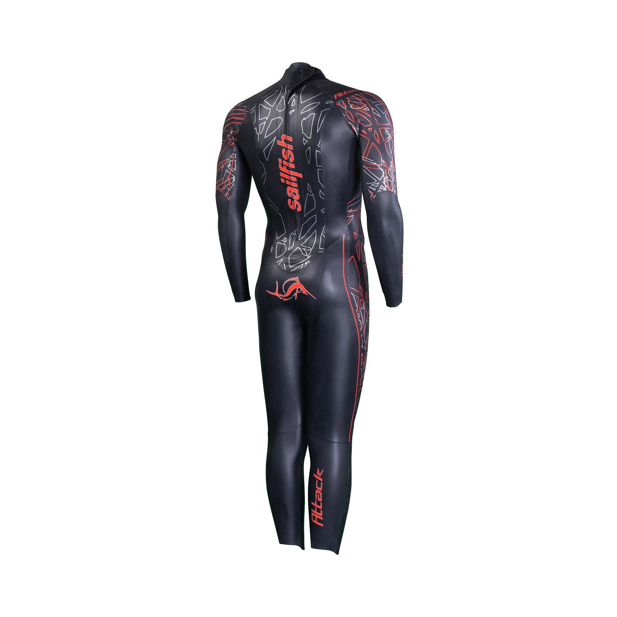 Wetsuit uit één stuk voor heren, Attack 7 - meerkleurig 2/7