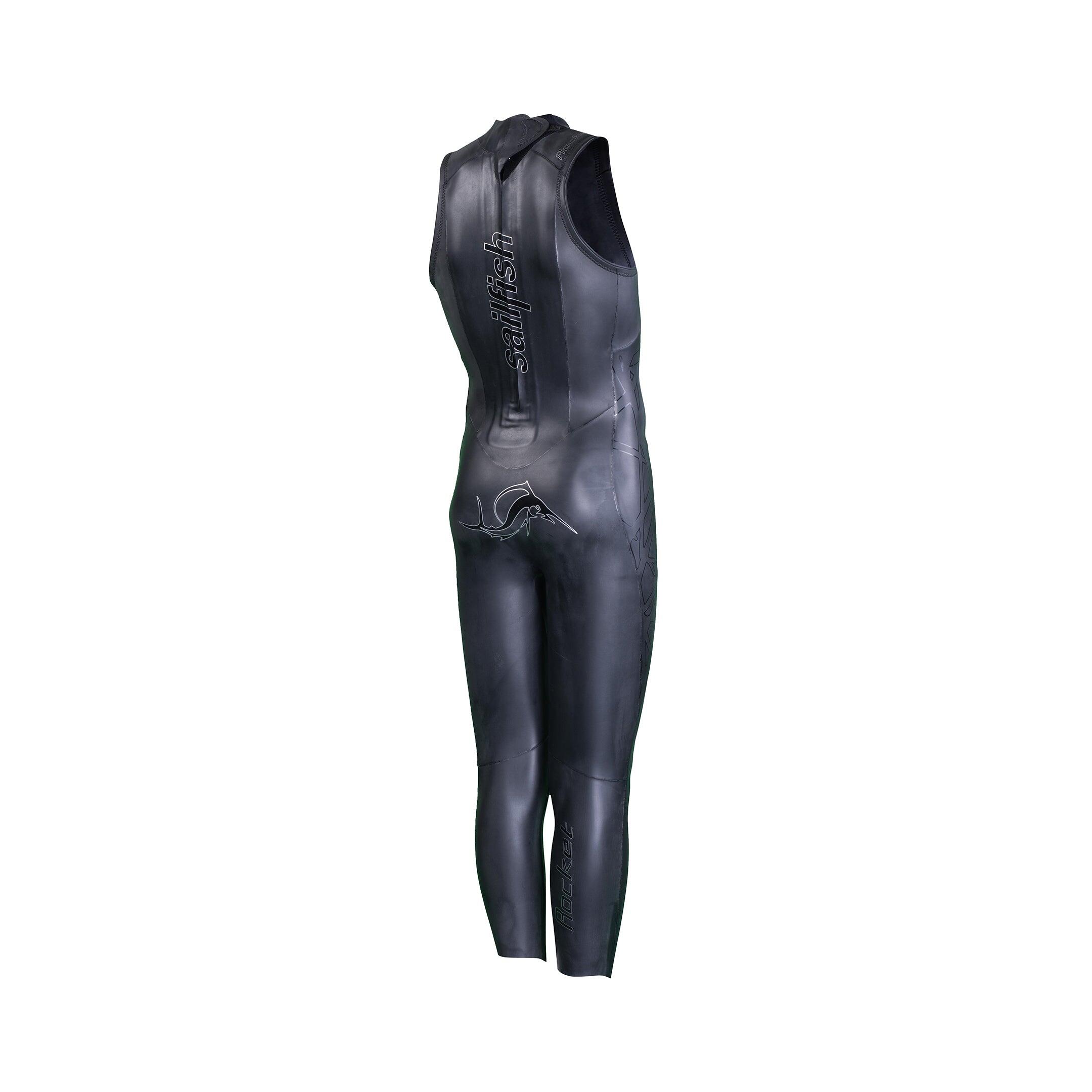 Wetsuit voor heren, Rocket 3 - Zwart 2/7