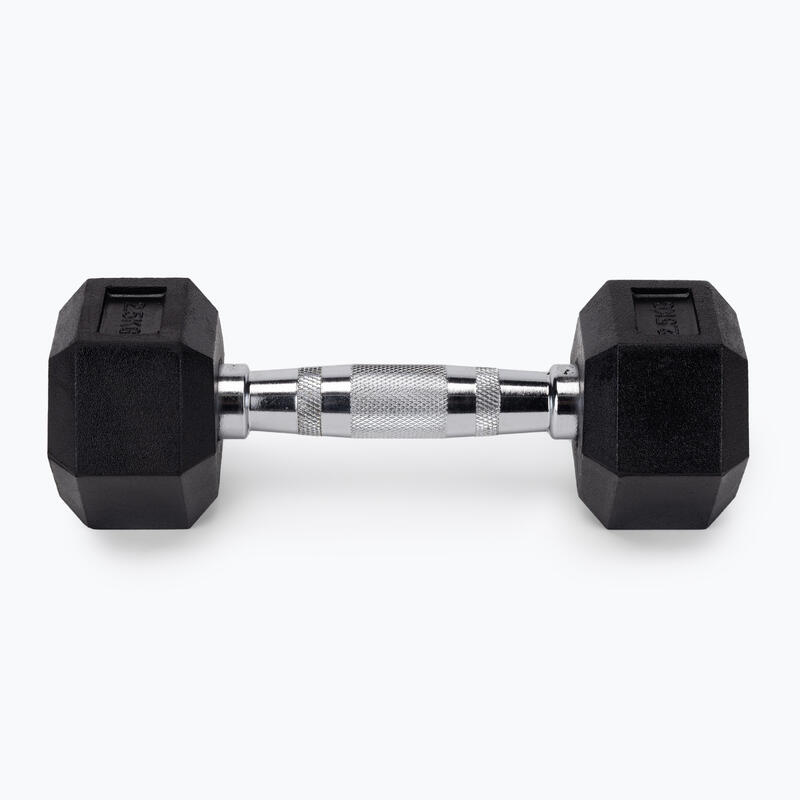 Gantera cauciucata Bauer Fitness HEX