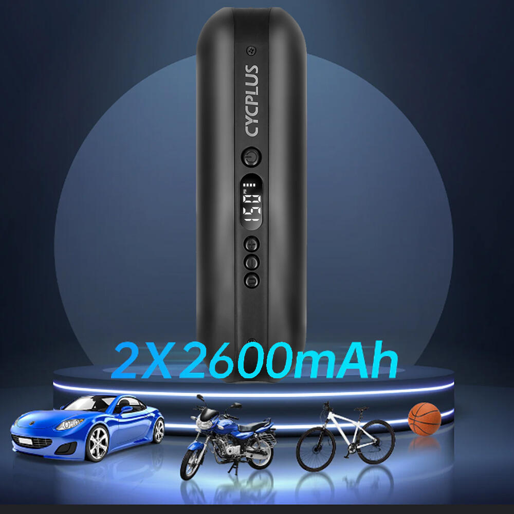 Elektrische pomp met Powerbank - Oplaadbaar - BMX, MTB, Auto 2/8