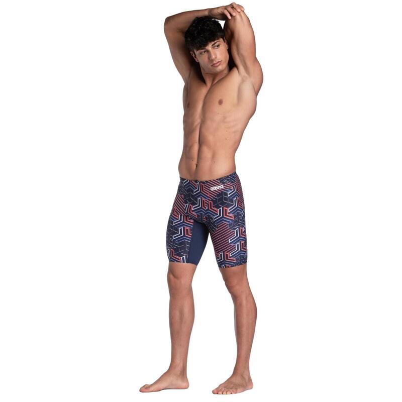 Jammer homme Arena Kikko Pro Swim Navy Team Rouge/Blanc/Bleu