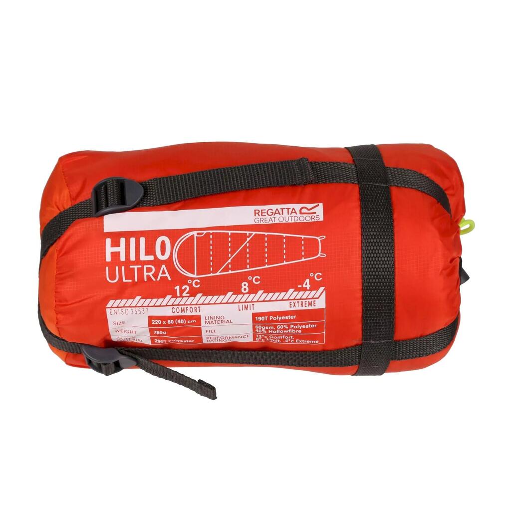 Hilo v2 750 Ultra Light Mummy Sleeping Bag (Amber Glow/Orange Fizz)
