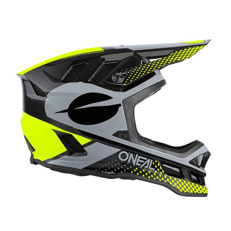 Blade Polyacrylite Helmet Ace - Casque fullface - Noir/jaune fluo