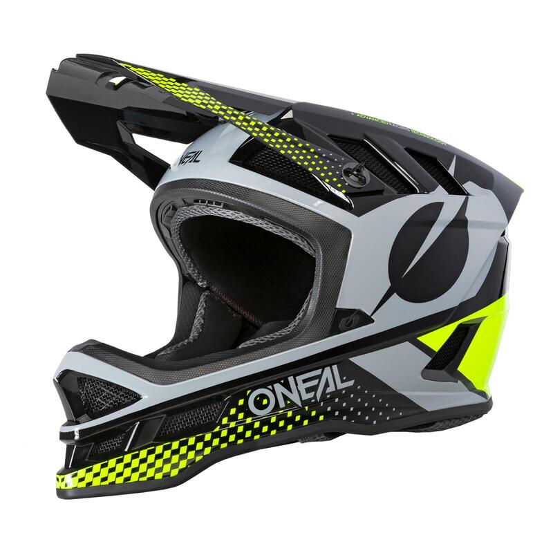 Blade Polyacrylite Helmet Ace - Casque fullface - Noir/jaune fluo